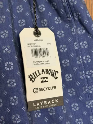 Billabong Good Times Layback Board Shorts Men’s Medium NWT (MSRP $59.99) thumbnail 2
