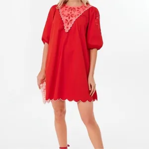 Tuckernuck Pomander Place Georgie Red Dress thumbnail 2