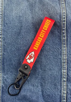 Kansas City Chiefs Keychain. thumbnail 1