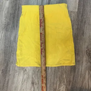 Maaji‎ Yellow Textured Knit Mini Skirt Size S thumbnail 5