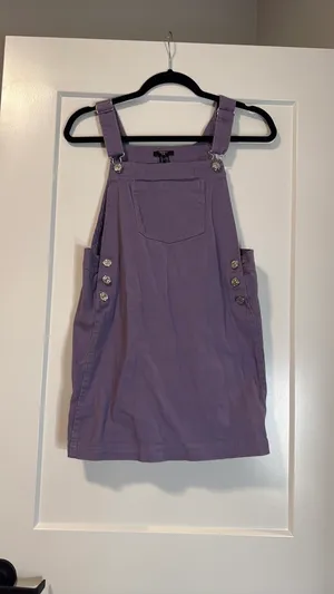 Forever 21 Overall Dress thumbnail 3