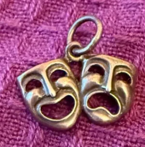 James Avery SS theater CHARM or Pendant thumbnail 1