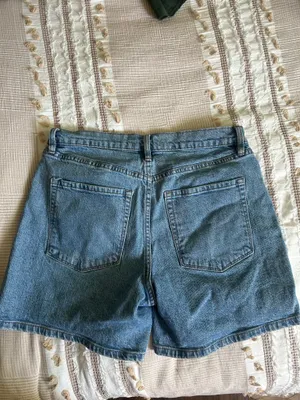 RSQ denim midi shorts thumbnail 3