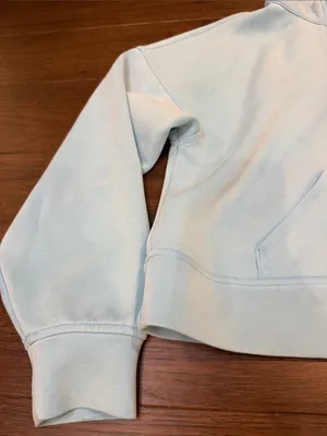 all in motion Light Blue Cropped 1/4 Zip Pullover Size XS (?) - C53-047 thumbnail 5
