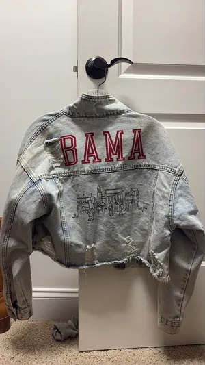 Bama Jean jacket Blue Size M thumbnail 2