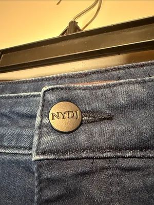 NYDJ Slim Bootcut Lift Tuck Technology Denim Dark Blue Jeans SZ 16 thumbnail 4