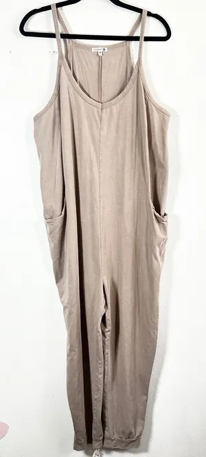 Anthropologie Sundry Slouchy‎ Jumpsuit Size Medium Boho Festival thumbnail 1