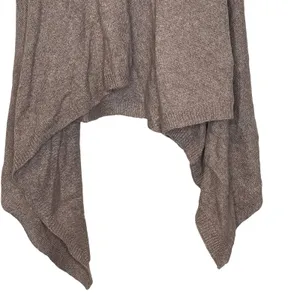 Old Navy Knit Sweater Vest Open Front Shrug Cardigan‎ Sleeveless Women Small Tan thumbnail 4