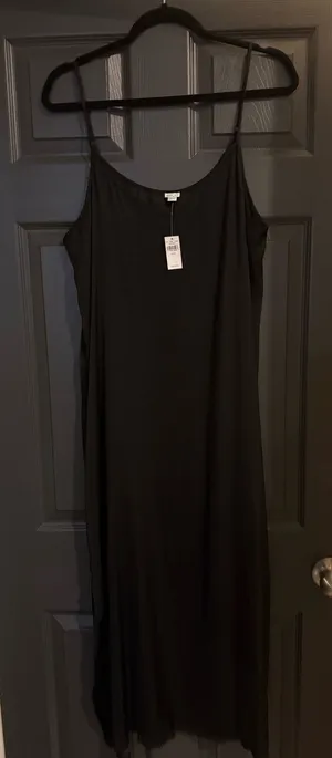Aerie Black Dress Silk thumbnail 1