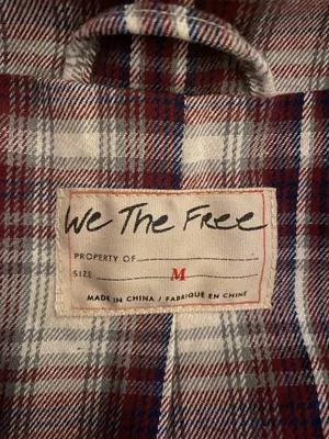 Free People Plaid Blazer thumbnail 5