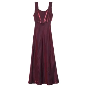 Vintage Cachet Dress Prom Hoco Gown 90s Formal Empire Dark Romance Burgundy Sz 4 thumbnail 2