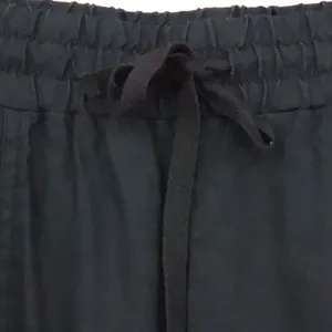 Linen Blend Cargo Jogger Pants Womens Size M Black Utility Gorp Lightweight thumbnail 4