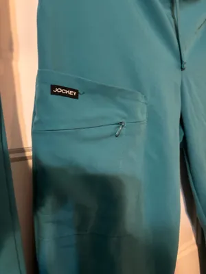 Scrubs pants worn twice f25 small Tall Jockey brand Blue thumbnail 2