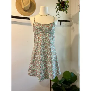 Altar'd State Strawberry Print Mini Tank Dress Size Small USA thumbnail 12
