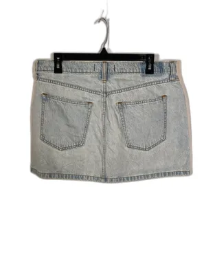 Abercrombie & Fitch Womens High Rise Denim Mini Skirt 32/14 thumbnail 3
