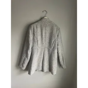Vici Grey‎ Tweed Car Coat Pockets Minimalist Small Lined Peacoat Neutral Classic thumbnail 7