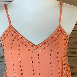 BLACK studded slip minidress Pink Size M thumbnail 2