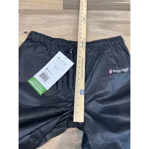 Frogg Toggs Rain Pants Size XL Black Pro Action Waterproof Breathable Hiking NWT thumbnail 10