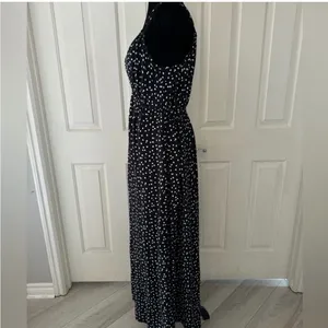 Anthropologie Maeve Finley Polka Dot Wide Leg Jumpsuit | Size 14 thumbnail 15