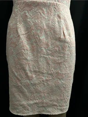 Moon Sleeveless Pink Lace Sheath Dress XS - SM thumbnail 8