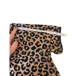 Kate‎ Spade Top Women XS Extra Small Short Sleeve Animal Print Pajama Knit Shirt thumbnail 8