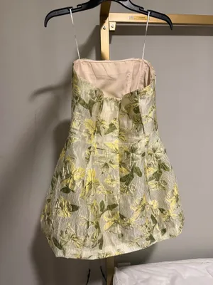 Elliatt Mini Dress Green Floral thumbnail 4