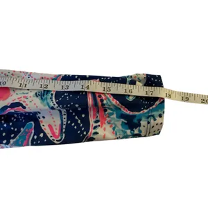 Lilly Pulitzer Cotton Beacon Dress Indigo‎ Star Struck Blue Pink Starfish Small thumbnail 13