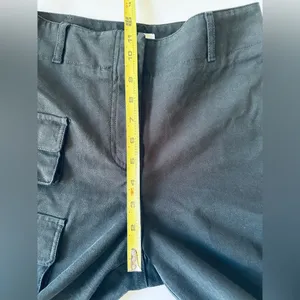 Aritzia Wilfred‎ Free Sz 4 Cargo Pants Women’s Black Noir Wide Leg High Rise thumbnail 11
