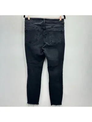 Pilcro Black High Rise Skinny Jeans Size 29 thumbnail 4