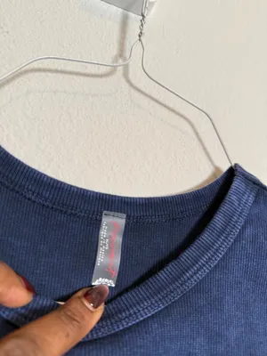 Free People Baby Tee lounge Shir thumbnail 4