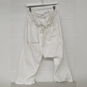 New Free people this is the one pant trouser white szS Small harem solid white thumbnail 3