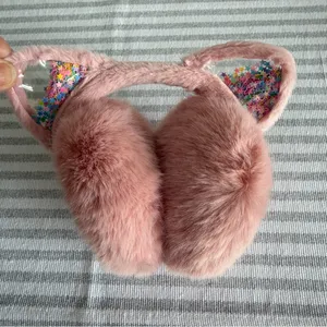 Cosmic Kitty Plush Women's Glitter Ears Earmuff #2602043 thumbnail 8