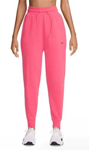 Nike DriFit Pink Coral Jogger Bottoms - Comfortable Everyday Sweatpants thumbnail 1
