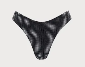 Berlook Black Polka Dot Bikini Bottom ONLY 60 Size M thumbnail 6