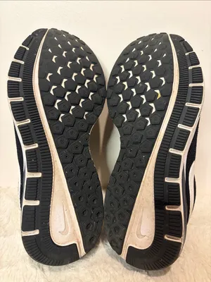 Nike Zoom Structure 22 Running Sneakers Black White Athletic Athleisure SZ 7.5 thumbnail 7