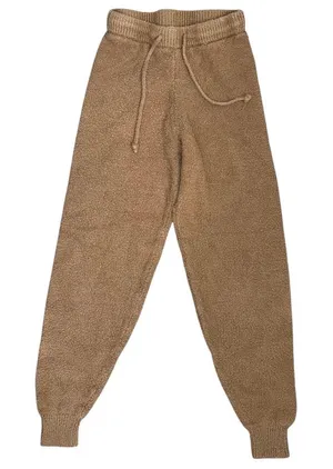 Reformation the monte brown jogger pants loungewear cozy cotton xs Athliesure thumbnail 1