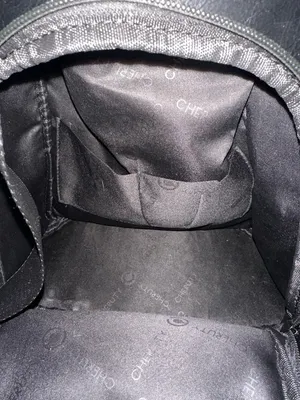 Black faux Leather Backpack - Unbranded thumbnail 7