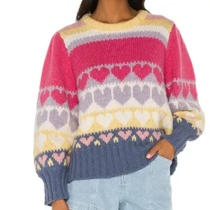 LoveShackFancy Shirelle Wool Sweater Size Medium thumbnail 1