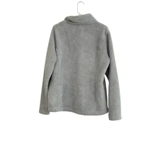 Patagonia Los Gatos 1/4 Zip Fleece‎ Pullover Light Grey Women's Cozy Athleisure thumbnail 7
