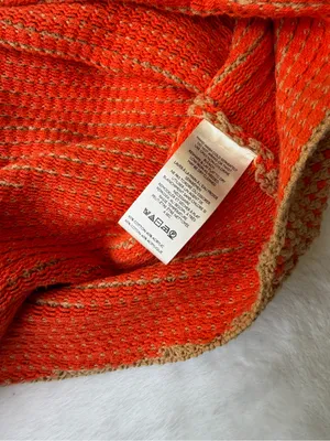Free People Maisie Sweater In Tangerine thumbnail 5