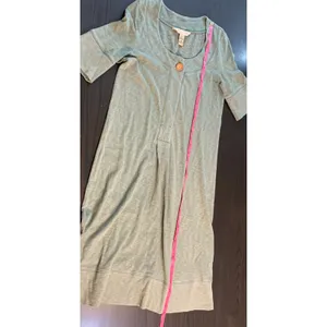 The Territory Ahead Sage Green Cotton Button Front Midi‎ Dress Women's Size S thumbnail 10