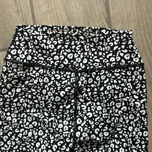 White Fox active white leopard leggings thumbnail 3