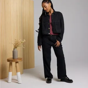 Known Supply • NWT Sailor Black Pants Organic Cotton Twill thumbnail 3