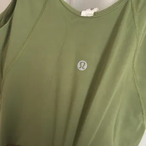 Lululemon Align Tank Top Nulu Size 6 Green Foliage thumbnail 7