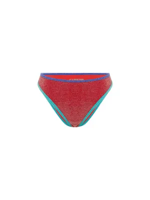 Free People‎ It's Now Cool Lurex The High Curve Duo Bikini Bottom XL New thumbnail 3