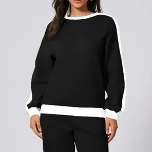 Black and White Tracksuit Set, Loose Fit thumbnail 9