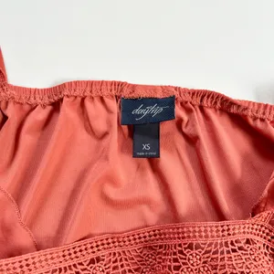 Daytrip Apricot Cut Out Flutter Sleeve Top thumbnail 5