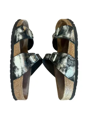 Birkenstock Sydney Sandal Stardust Black Womens Size 7 thumbnail 7