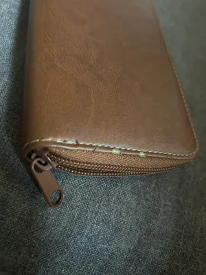 Faux, leather wallet Brown thumbnail 3