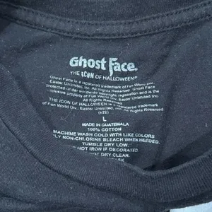 Ghostface Black Short Sleeve Graphic Tee Shirt Women’s Large thumbnail 2